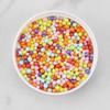 Decoración para Pastel de Cumpleaños Cuentas de Azúcar de Colores Horneado 1mm Partícula Pequeña Azúcar Perlado Cupcake Comestible Cuentas Redondas Pequeñas 85g