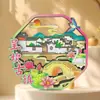 [Serie Anhui] Imanes de Refrigerador Culturales y Creativos de Tendencia Nacional Estéreo 3D Imanes Especiales de Atracciones Famosas Hefei Hongcun Huangshan