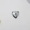 Colgante de Corazón de Plástico Electrochapado Accesorios de Joyería Collar Llavero Bolso Corazón de Amor Fábrica Directa al por Mayor para Europa y América