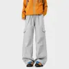 Pantalones de Trabajo Rectos Estilo Americano para Hombre, Nueva Tendencia Primavera 2026 Marca, Corte Holgado, Estilo Deportivo Casual para Exteriores, Senderismo y Montañismo