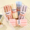 [Artículos Cuidadosamente Seleccionados] Toalla Doméstica de Terciopelo Coral de Borde Cortado, No se Decolora, Absorbe Agua y No Suelta Pelusa, Suave para Lavar la Cara [Wl]