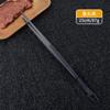 Pegadores de Comida de Aço Inoxidável, Extra Longos e Grossos, Pegadores para Churrasco, Pegadores de Bife, Pegadores de Comida, Antiderrapantes, Anti-Escaldantes, Pegadores para Churrasco, Pegadores de Carvão