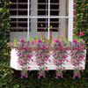 Amazon Enredadera de Flores Artificiales Colgante de Pared Enredadera de Gloria de la Mañana Planta Verde Artificial Falsa Simulación Enredadera de Gloria de la Mañana de Eucalipto de 69 Piezas