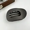 Pinza de sujeción transfronteriza de alta gama estilo nuevo 2026 moño de pelo pinza de pico de pato pasador para el pelo parte posterior de la cabeza pinza recta pinza de pelo ovalada plana