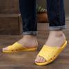 Pantuflas de hombre para casa, interiores, retro, vintage, nostálgicas, pantuflas doradas, zapatos de goma de Vietnam, zapatos para papá de mediana edad, chanclas
