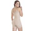 Roupa íntima body exclusiva transfronteiriça com pernas plásticas unidas, cintura abdominal, body com zíper frontal europeu e americano, collant para quadril
