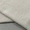 Tecido de roupa com padrão de ondas de água branca, tecido de lã tricotado quente para outono e inverno, tecido cru feito à mão, confortável para casacos e jaquetas