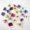 Cabezas de Flores de Begonia Artificiales, Flores de Seda, Flores Falsas, Materiales Hechos a Mano para DIY, Accesorios de Flor para Pasador, Arreglos Florales de Boda