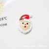 Accesorios de Resina DIY Santa Muñeco de Nieve Material para Carcasa de Teléfono Accesorios para el Cabello Horquilla Caja de Almacenamiento Material para Refrigerador