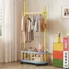 Arara de roupas móvel, design inspirado na dopamina, cabide de roupas móvel para quarto, pequeno organizador de roupas doméstico para crianças