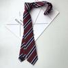 Gravata Risca Dk/Jk Original Japonesa para Mulheres, Não Precisa Amarrar, Gravata Borboleta Uniforme Vinho, Acessório Estiloso, Flor de Lapela Masculina