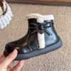 Botas de Nieve para Niñas 2026 Invierno Nuevo Estilo Botas tipo Martin para Niñas Botas Cortas con Felpa para Niños Botas Cálidas de Caña Baja para Bebé