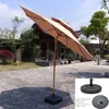 Sombrilla de Sol para Exteriores, Sombrilla Giratoria, Sombrilla Plegable, Sombrilla de Codo para Villa, Sombrilla de Sol para Terraza, Sombrilla Impermeable para Puesto