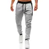 Producto Popular de Exportación, Pantalones Casuales Muy Bien Calificados, Pantalones Largos Deportivos Estilo Europeo y Americano, Pantalones de Chándal con Bloques de Color, Joggers con Cordón y Bolsillos con Cremallera