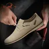 Zapatos Gorilla Zapatos para Hombre 2026 Otoño Nuevos Transpirables Piel Genuina Slip-On Estilo Británico para Hombre Zapatos de Cuero Casuales para Hombre