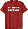 Camiseta Transfronteriza 180g Mamá/Papá Regalo para el Hijo/Hija de la Abuela Yo Soy Mamá