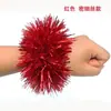 Flor de Pulso para Dança de Jardim de Infância Dia das Crianças Performance Flor de Mão Lantejoula Evento Esportivo Acessórios Pulseira com Sino