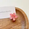Mini Pinza de Garra Pequeña de Aleación con Flor de Verano Nueva Pétalo Pinza para el Cabello de Mujer Pinza para Flequillo Pinza Lateral para Cabello Rebelde Accesorios para el Cabello Mujer