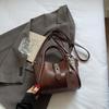 Bolso de Mano de Cocodrilo Transfronterizo de Alta Gama para Mujer 2025 Verano Nueva Moda Versátil Bolso Cruzado Bolso Balde Estilo Coreano