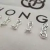 Colgante Hebilla Plata Esterlina 925 Hebilla Vintage Hebilla S Hebilla 8 Conector de Hebilla para Collar Hebilla Conectora para Pulsera Accesorios DIY Plata Lisa Hebilla de Conexión