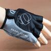 Guantes de medio dedo de una palabra al por mayor para arroz, guantes para bicicleta de carretera, bicicleta, guantes a prueba de golpes para ciclismo, guantes de silicona de dedo corto