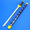 Vaca Genial anime cuerpo de cuchillo de madera funda de plástico cuerpo de cuchillo de bambú Katana regalo para niños juguete para niños cuchillo de madera Juguete de espada