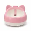 Dispensador de agua automático portátil para gatos, tazón de agua para mascotas con boca antiadherente, rellenador automático de agua no eléctrico