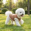 Ropa de otoño e invierno para perros, chaleco sin mangas de forro polar, ropa para perros pequeños y gatos, engrosada y cálida, ropa de invierno para mascotas