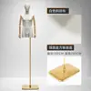 Modelo masculino de estilo coreano ajustado, accesorios de media figura humana, escaparate de ropa, modelo informal de moda, expositor de cuerpo entero