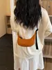 2026 Bolso de Lona Casual Sencillo Gran Capacidad Bolso Dumpling de Moda Bolso Cruzado para Mujer Bolso Cruzado de Lona Tipo Dumpling
