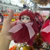Venta al por mayor Colgante de Bola de Piel de Zorro Real Muñeca Accesorios para Bolsa Llavero de Piel de Felpa Estilo Coreano Moderno