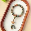 Cuentas Redondas de Bodhi Multicolores de Tamaño Grande 18 mm, Pulsera de Bodhi de Diseño Original, Cuentas Budistas de Oración Coleccionables, Raíz de Bodhi
