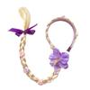 Diadema de Princesa Cabeza de Niña Transfronteriza de Amazon Corona Infantil Accesorios para Trenza de Cabello Largo Trenza Peluca de Flor de Cabello Largo
