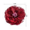 10 colores Encaje coreano flor accesorios para el cabello broche ropa zapatos accesorios material DIY peinado sombrero flor fabricantes