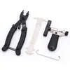 Johorse Set de Herramientas de Reparación para Bicicleta Cortacadenas Extractor de Piñones Herramienta de Reparación Multifuncional Bicicleta de Montaña
