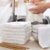 Não solta fiapos facilmente panos de limpeza de pratos esponja de cozinha pano de limpeza de mesa absorvente toalha de prato grossa dupla face
