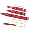 Juguetes Sexuales Sm Set de Cintas Esposas Collar Esposas Herramientas de Coqueteo Set de Ataduras Productos para Adultos
