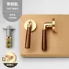 Juego de Cerradura Sencilla para Puerta de Dormitorio para Uso en Interiores, Adecuado para Baño, Dormitorio, Habitación de Adultos Mayores, Habitación de Niños y Baño, con una Cerradura de Manija Silenciosa de Lengüeta Única