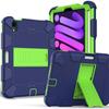 Para 2021 iPad Mini 6 capa protetora case com suporte tablet computador armadura contraste silicone robô
