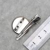 Broche de Disco 1,5cm-3,5cm com Fecho de Pressão DIY Joias Base Redonda Acessórios para Roupas Distintivo Broche Criativo
