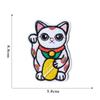 Parche de gato de dibujos animados de espinas, parche de gato, accesorios para ropa, accesorios, parche para planchar a mano