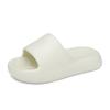 Pantuflas de bebé para madre verano hogar baño baño una palabra suela gruesa antideslizantes para exterior sandalias de suela blanda para niños