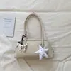 Bolsa de Ombro Minimalista de Nicho Estilo Coreano Shuai Mi Home para Mulheres, Nova Bolsa de Mão Estilosa para o Dia a Dia e Saídas, Bolsa de Braço da Moda