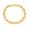 Pulsera de Trébol de Cuatro Hojas de la Suerte Hecha a Mano Minimalista Europea y Americana con Cierre de Langosta, Estilo de Lujo Ligero de Nicho, Joyería Versátil de Amistad