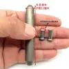 Rebite Semi-Oco DIY Manual Punção de Rebite Plano Ferramenta Punção de Rebite de Aço Branco para Crimpagens