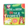 Libros para Niños Bebé Estéreo Libro de Tela con Cola de Tela Bebé No Puede Romper Libro de Tela Silencioso Libro de Tela con Cola de Animal Fabricante