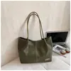 Bolso Retro de Alta Gama para Mujer 2025 Nueva Moda Versátil Bolso de Hombro Gran Capacidad Bolso Tote para Viajar Tendencia Transfronteriza