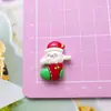 Nova série de osmanthus de Natal em desenho animado, acessórios de resina, cola cremosa, DIY, capa de celular, presilha de cabelo, copo de água, material de beleza