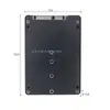 Placa Adaptadora de Puerto Serie Ngff a Sata3 M.2 SSD de Estado Sólido Protocolo Sata de Estado Sólido Disco Duro de Computadora Caja Integrada