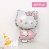 Nuevo Globo de Papel de Aluminio de Gato Forma de Dibujo Animado Gato Kt Globo de Papel de Aluminio Decoración de Fiesta de Cumpleaños para Niña Bebé